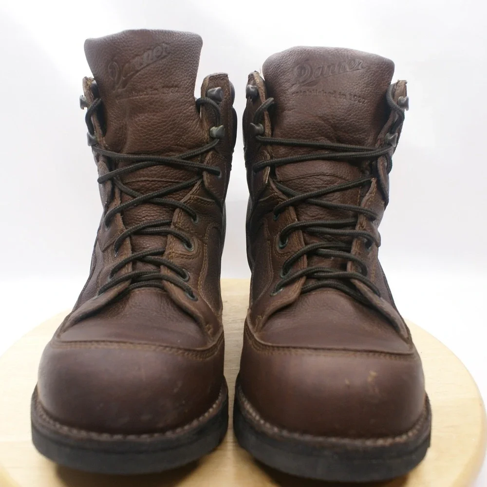 Danner Frontier‎ GTX 42541 Mens 13 D Brown Leather 6in Waterproof Hiking Boots
